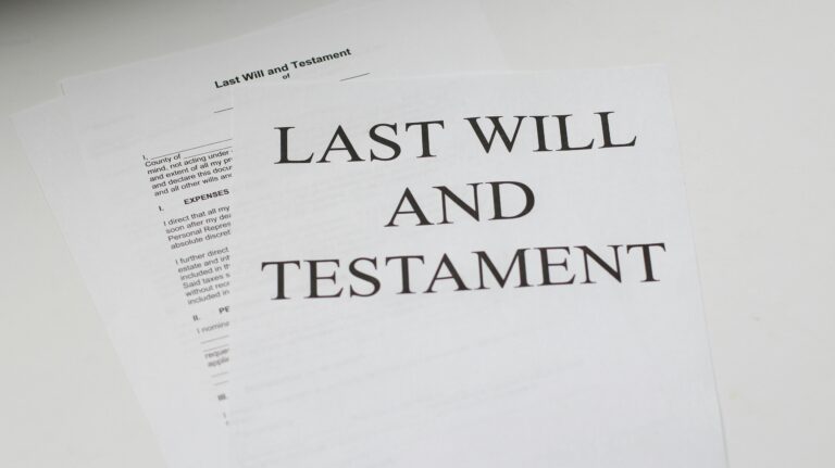 Last will and testament document. How to revoke or replace a will in New Jersey